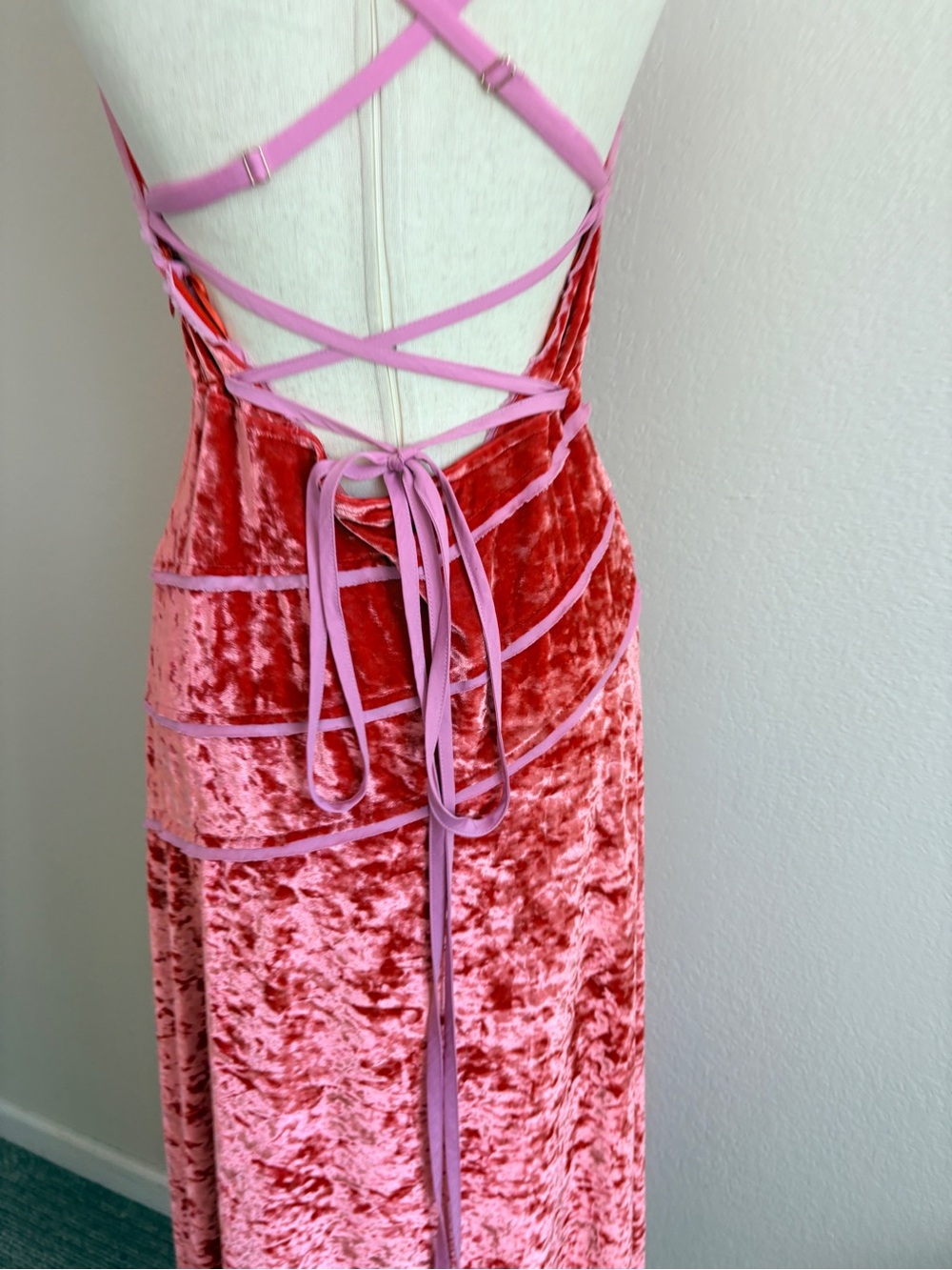 Free People Deja Velvet Midi Dress - Picture 5 of 12